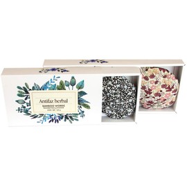 Bamboo Words - Antifaz de semillas y mezclas herbales para dormir y aliviar malestar - 2 pack