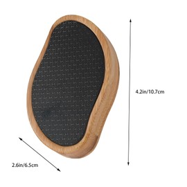 RUIFEN 4.2 * 2.6in Foot File Callus Remover, Nano Black Technology Dead Skin and Hard Skin Remover for Cracked Heels, Gentle Home Pedicure Tool, Safe and Effective Foot Care