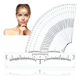 Regla Microblading De Flexible Adhesiva Para Cejas 100piezas