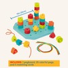 Battat Plug-in Game and Threading Game - Motor Skills Toy,