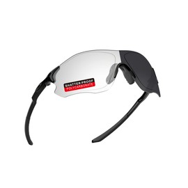 iLikeo PRO+ Polycarbonate Non-Polarized Replacement Lenses & Rubber Kits for Oakley EV Zero Blades OO9454 Sunglasses - Transparent Photochromic