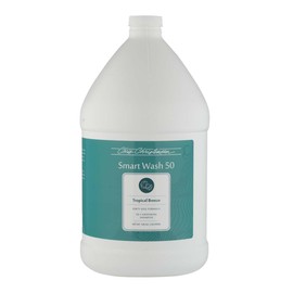 Chris Christensen SmartWash50 Ultra Concentrated Dog Shampoo, Makes up to 50 Bottles, Groom Like a Professional, Delightfully Fragranced, Suitable for All Coats, Made in The USA (Tropical - Breeze)