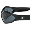 Turbo | Flex Silver Sunglasses Wrap Around Y2K - Color: