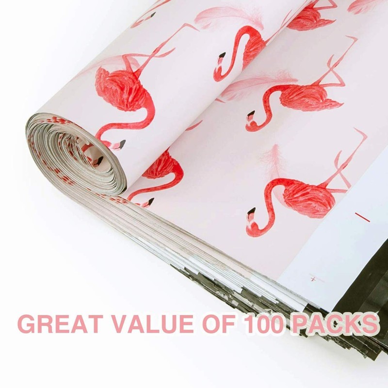 100 Mailer Bag Mailing Postal Bags for Packaging Shipping Printed