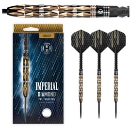 Harrows Imperial Diamond 90% Tungsten Steel Tip Darts (21, grams)