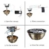 FRPAR Combo Control Remoto Ventilador De Techo Universal 2 Piezas