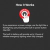 Feit Electric LED Built-in Battery Backup Intellibulb - A21 with