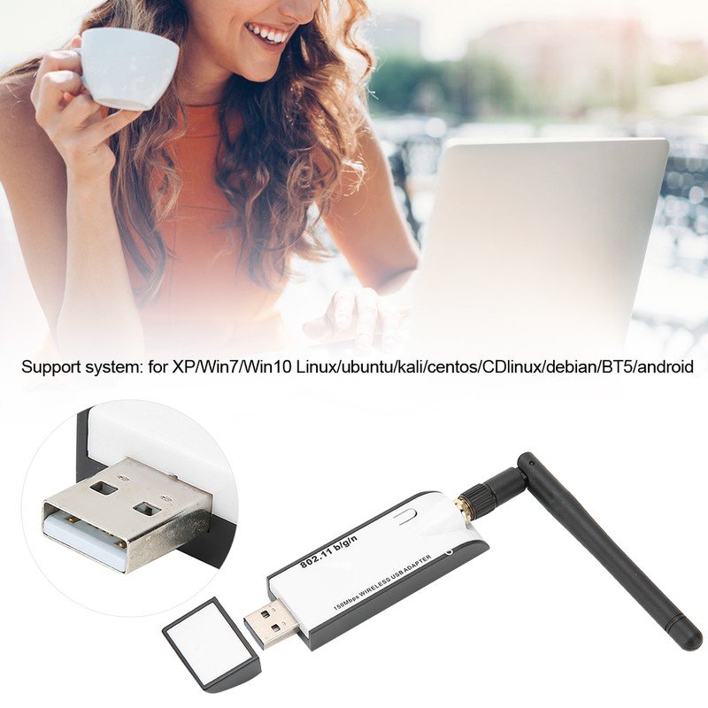 USB Network Card Supports Intelligent TV HighSpeed Transmission Adapter 150Mbps