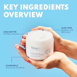 Alma K Nutritiva Maxi - Crema Corporal para Mujer - Con Minerales del Mar Muerto - de Karité - 500 ml