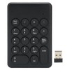 Numeric Keyboard 18 Keys Ergonomic Tilt Design 2.4GHz Wireless Stable