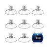 LOZTBUE 8 Threaded Suction Cups, Suction Cup Holder for Electronic