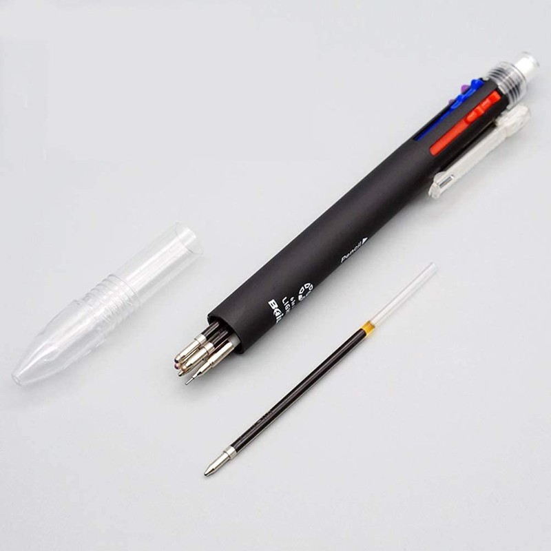 Multicolor Pen Refills for Ballpoint Pens Black, Blue, Red, Green,Purple