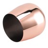 Stainless Steel Wine Glass Stemless Egg Shape 550ml Unbreakable Portable