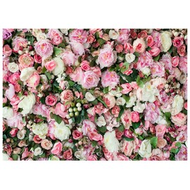 WOLADA Spring Photography Backdrop Flower Wall Backdrop Mother's Day Background 7x5FT 11991