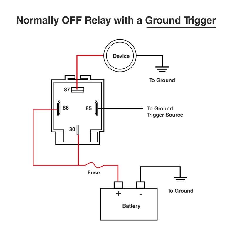 Nilight 50023R 5 Pack 30A Fuse Relay car Truck Socket