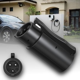 Onimento NACS to J1772 Adapter Max 80Amp 250V J1772 EV Charging Adapter to TSL Charger Compatible with TSL High Powered Connectors Destination Chargers and Mobile Connectors