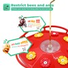 Hummingbird Feeders for Outdoors 12 OZ Bee Proof Plastic Humming