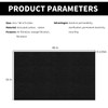 99JGDAX Carbon Fabric Filter Replacement Cut To Fit Charcoal Hepa