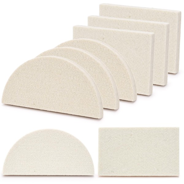 ELFULLY 8 Pcs Window Tint Squeegee, Wool Felt Squeegee, Reusable
