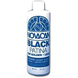 Novacan Black Patina for Solder