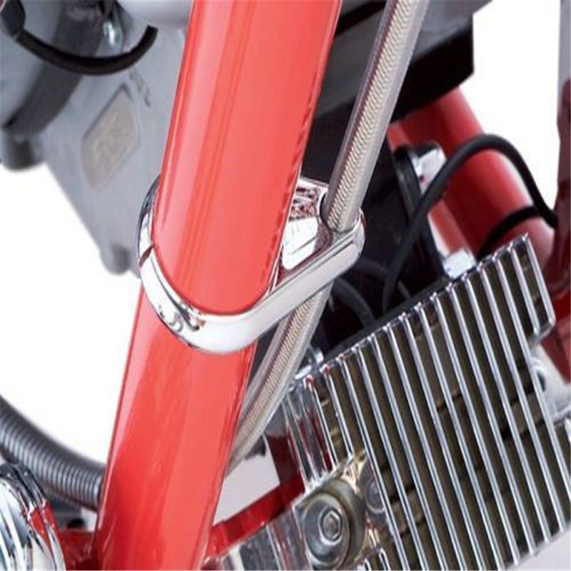 Anzene Motorcycle Brake Cable Clamp Clutch Throttle Cord Holder Frame