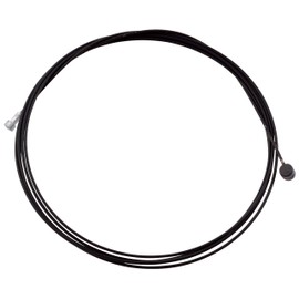 NOGUCHI Color Inner Wire, P.T.F.E. Coating, For Brakes, φ0.06 x 66.9 inches (1.5 x 1700 mm), Black