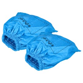 vhbw 2x Textilfilter kompatibel mit Aqua Vac 7409 P, 7413, 7408 P, 7409 Staubsauger, Nass-/Trockensauger - Stoffbeutel, Abwaschbar Blau
