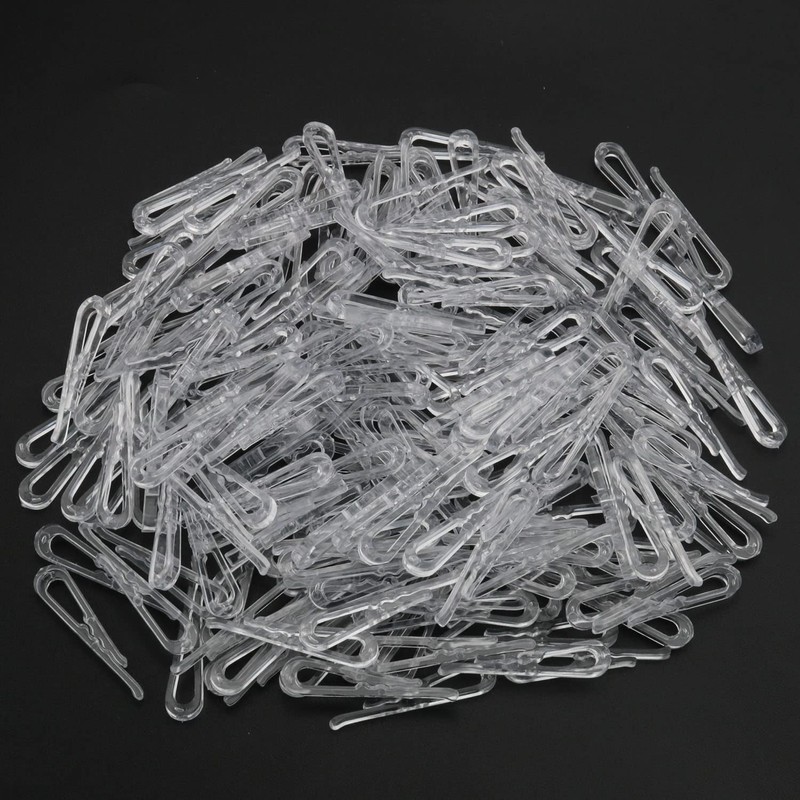 U Shape Shirt Clip ZCZQC 200PCS U Shape Clear Durable