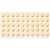 cotta Seals 20 Bananas, Orange, 0.6 inch (1.5 cm) Diameter