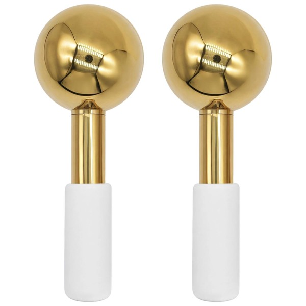 2 PCS Ice Globes for Face, Stainless Steel Ice Globe