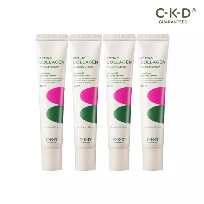CKD 레티노콜라겐 저분자 탄력크림 40ml 4개 CKD Retinol Collagen Low