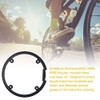 Chain Guard Protector, Black Plastic Chain Wheel Crankset Cover for