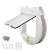 Pet Flap Door 4 Way Locking Noiseless Weather Resistant Cat