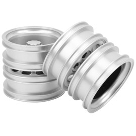 Aluminum Alloy Wheel Rim Hub 10 Spoke for Tamiya Tractor Truck 1:14 RC Car PartsRear Wheel Rim Hub