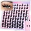 Eefofnn Fairy Lash Clusters Kit Spikes Manga Eyelash Clusters Kit