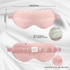SILKTALE Silk Sleep Mask for Men Women, 19 Momme 100%