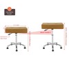 Kaleurrier Heavy Duty Stools with Bell Glides Backless Height Adjustable