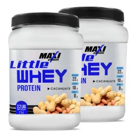 Proteína En Polvo Ocre Litle Maxi Sabor Cacahuate Pack 2x1kg Suplemento Deportivo                                                                     