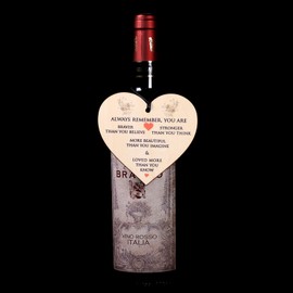 HONZEE Gifts for Women,Her Birthday Gift You Are Braver Stronger Smarter & Beautiful Inspirational Gifts for Friend Sister Daughter under 10 Pounds Wooden Hanging Plaque Thinking of You Gifts