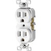 EATON Wiring CR15W-SP-L Commercial Grade Straight Blade Duplex Receptacle with