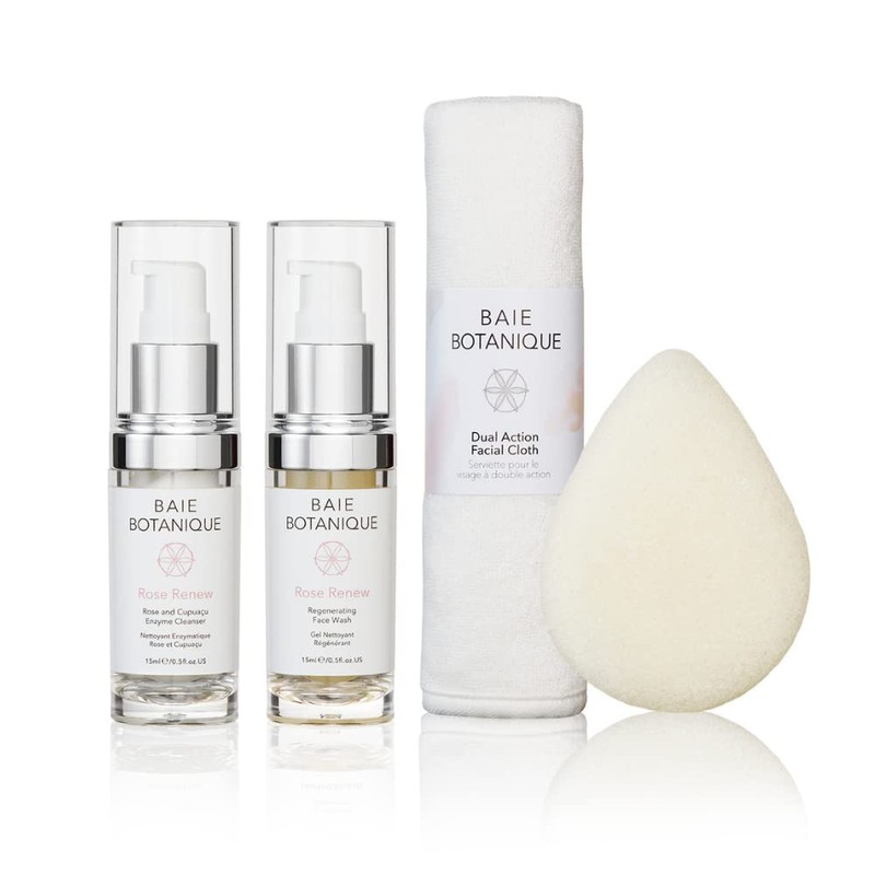 Baie Botanique Rose Renew Double Cleansing Retouching Natural Vegan Organic