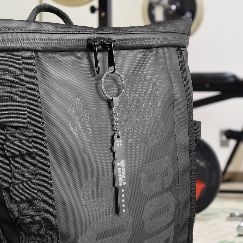 Gorilla Squad Training Belt Keychain Power Belt, Black