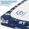 Yukkidds Moses Basket Sheets 2 Pack Pram Sheets Fitted Most