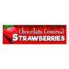 Chocolate Covered Strawberries Vinyl Banner Large - 36x120