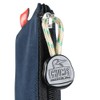 Chums CH60-3757 Men's L-Shaped Zip Wallet, blue