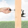 National Hardware N109-070 Gate Latch Cable Pull, Black