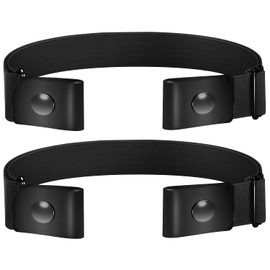 TOURZOO Belts for Women/Men Buckle Free Elastic Belt Invisible No Buckle Stretch Waist Belt For Jean Pants,Dresses,No Bulge