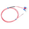 PT100 Waterproof Temperature Sensor 3 X 20mm Thermistor Temperature Probe