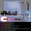 AMSPRAC Universal Car Roof Dome Lights Replacement,Adjustable LED Ceiling Lamps