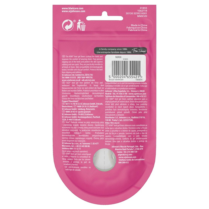 Kiwi Shoe Passion Heel Gel Liner Pair